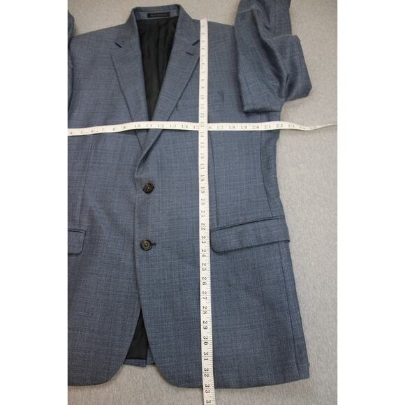 Lauren Ralph Lauren Blazer Mens Size 42L Wool Silk 2 Button Sports Jacket - Picture 9 of 10